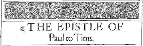 Artwork from a 1611 KJV